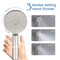 Kibi Circular 3 Settings ABS Handheld Shower Head - Brushed Nickel HS1001BN - alternate 8